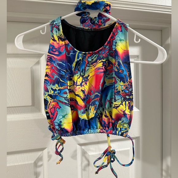 Trippy Rave Top - Picture 1 of 3